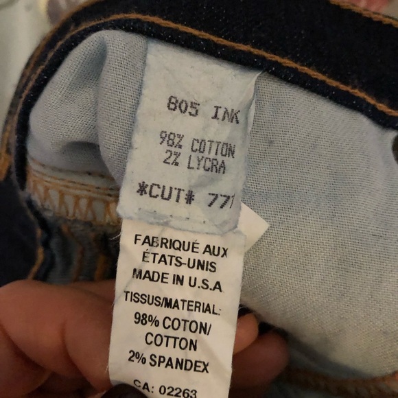 JBrand boot cut jeans. Size 25. Colour Ink (dark blue) - Picture 4 of 5